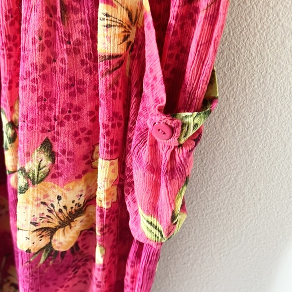 Bila Floral lagenlook Casual Comfort Dress - Picture 4 of 10